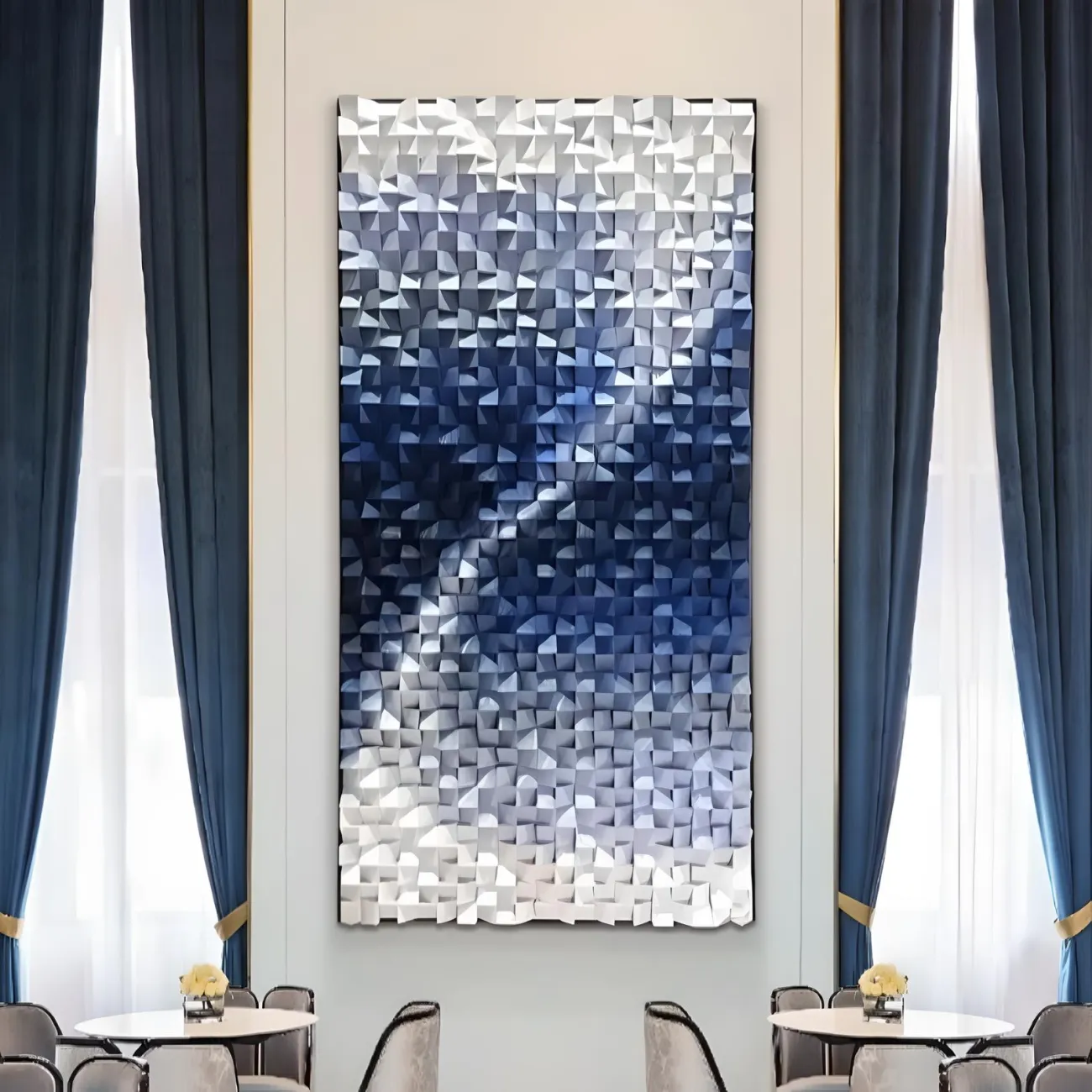 Современная мозаичная трехмерная картина "Пьяная красавица" 37994-30