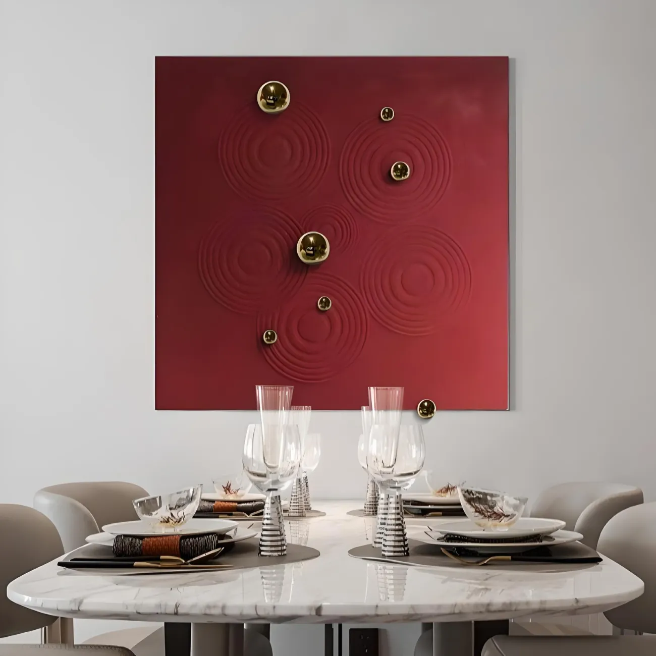 Минималистичная абстрактная картина "Пьяная красавица" 37997-30 Минималистичная абстрактная картина "Пьяная красавица" 37997-30