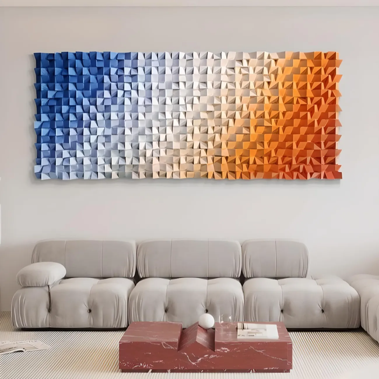 Скандинавская декоративная трехмерная картина "Пьяная красавица" 37999-30