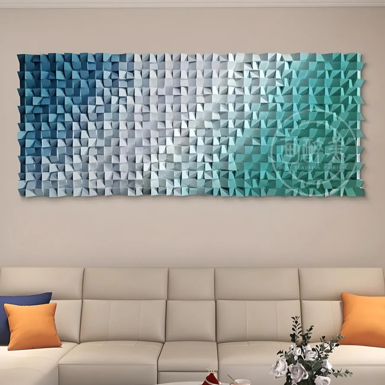 Скандинавская декоративная трехмерная картина "Пьяная красавица" 37999-30