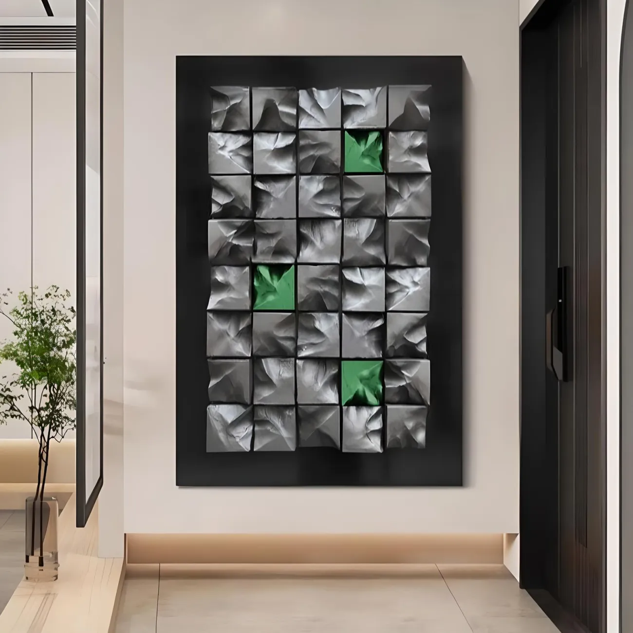 Современная трехмерная геометрическая картина "Пьяная красавица" 38001-30 Современная трехмерная геометрическая картина "Пьяная красавица" 38001-30