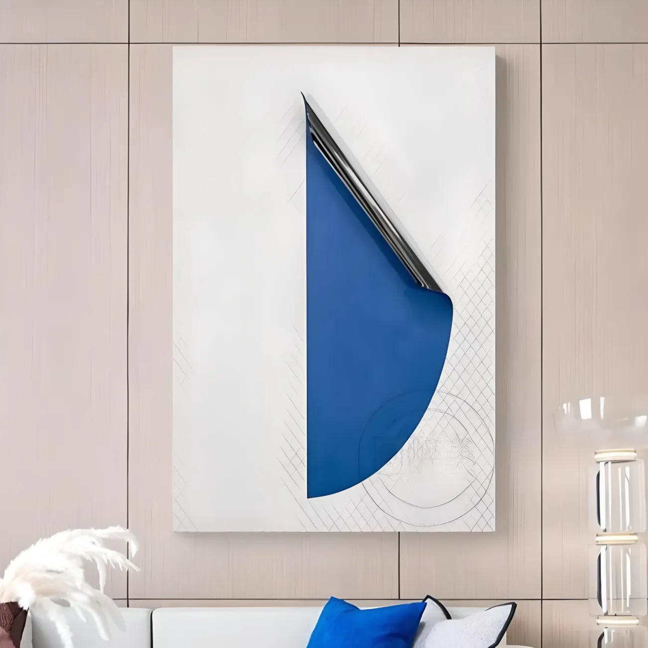 Трехмерная декоративная картина "Пьяная красавица" 38002-30