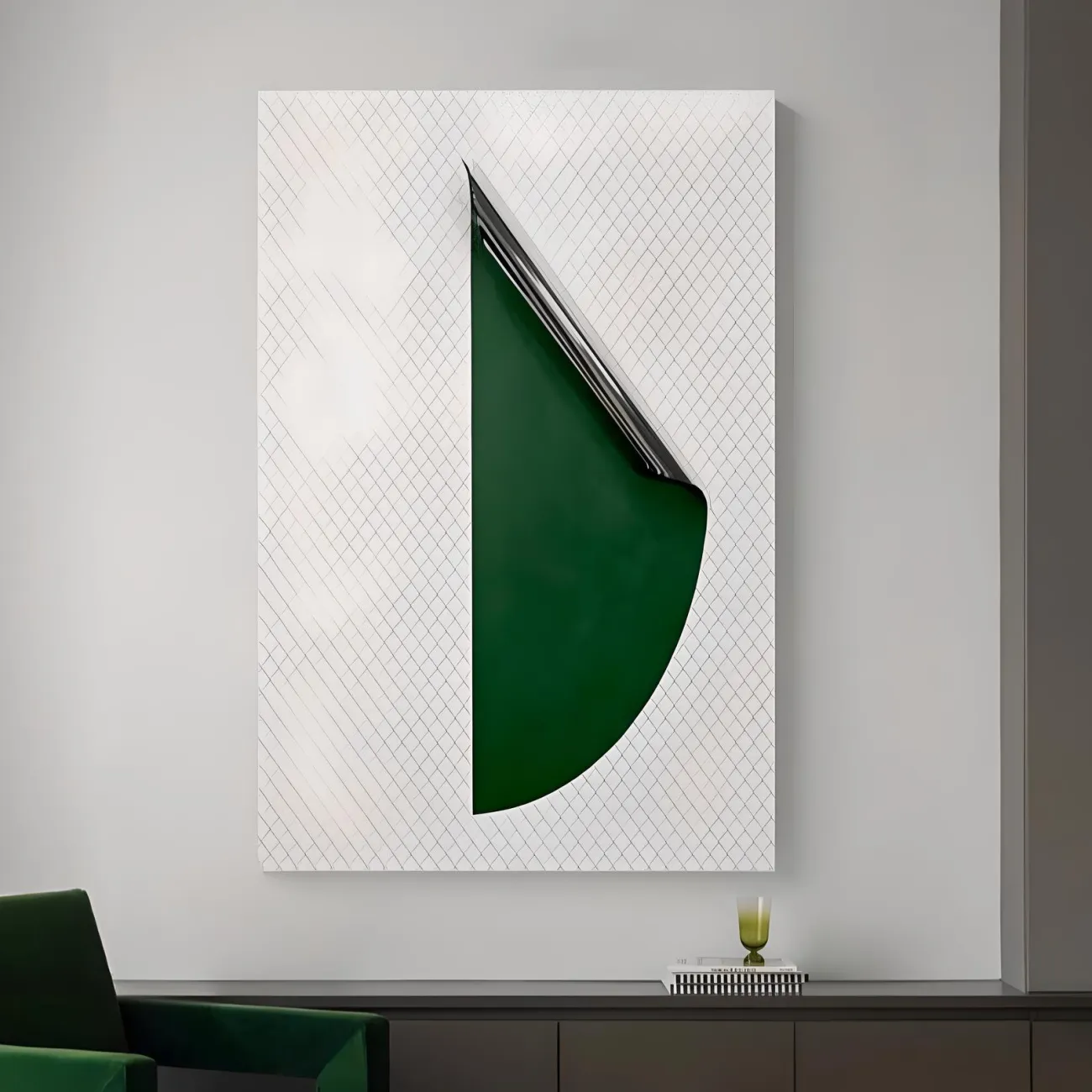 Трехмерная декоративная картина "Пьяная красавица" 38002-30