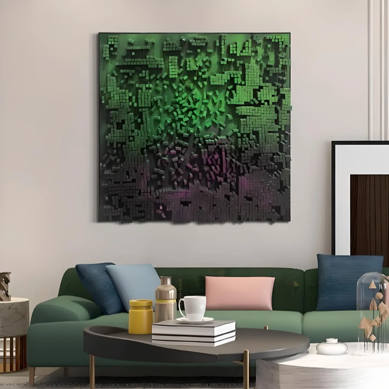 Объемная декоративная роскошная картина "Пьяная красавица" 38005-30