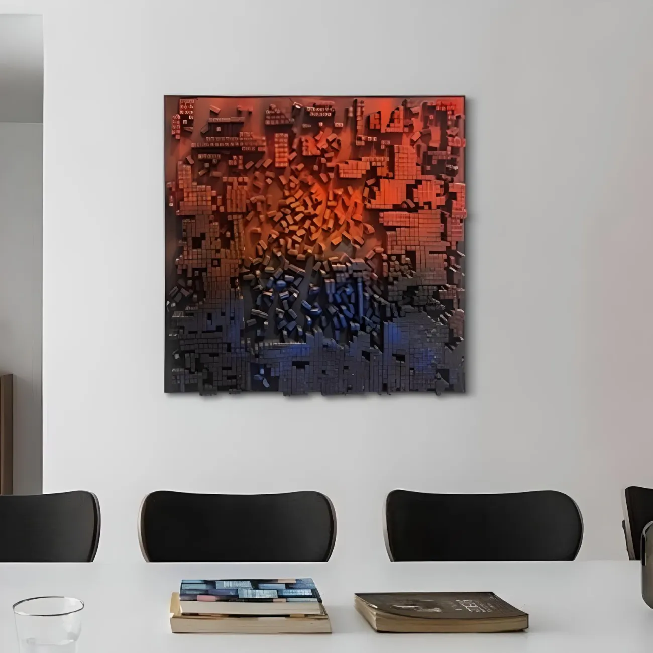 Объемная декоративная роскошная картина "Пьяная красавица" 38005-30