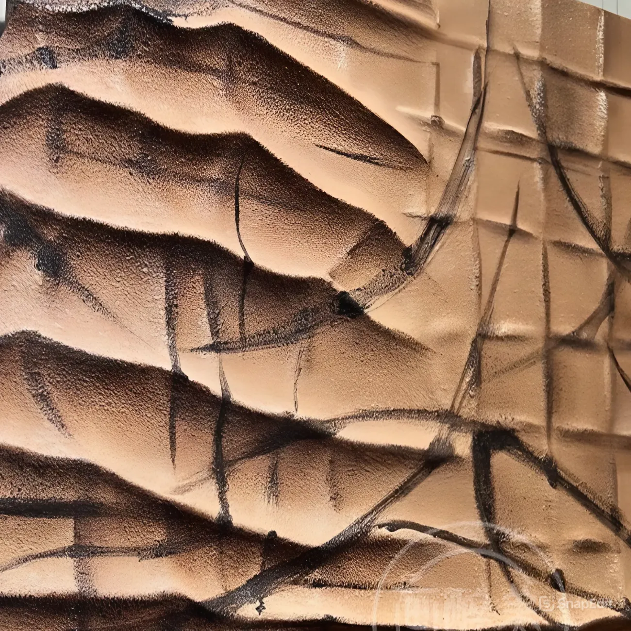 Трехмерная рельефная картина "Пьяная красавица" 38008-30