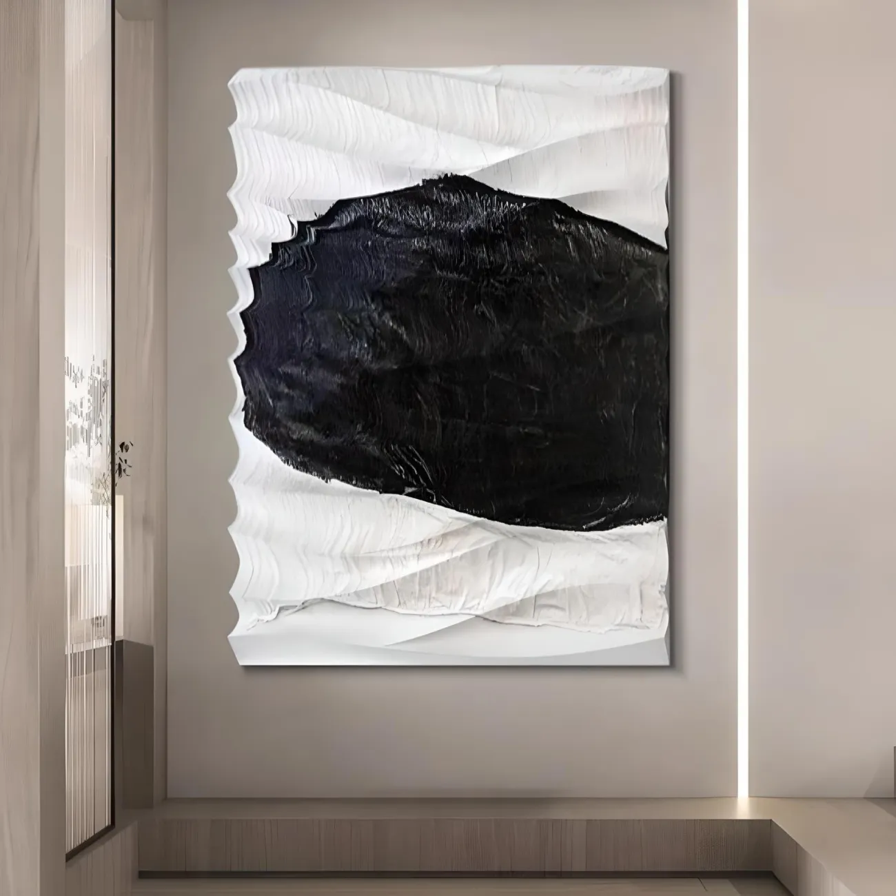 Декоративная современная минималистичная картина "Пьяная красавица" 38014-30 Декоративная современная минималистичная картина "Пьяная красавица" 38014-30