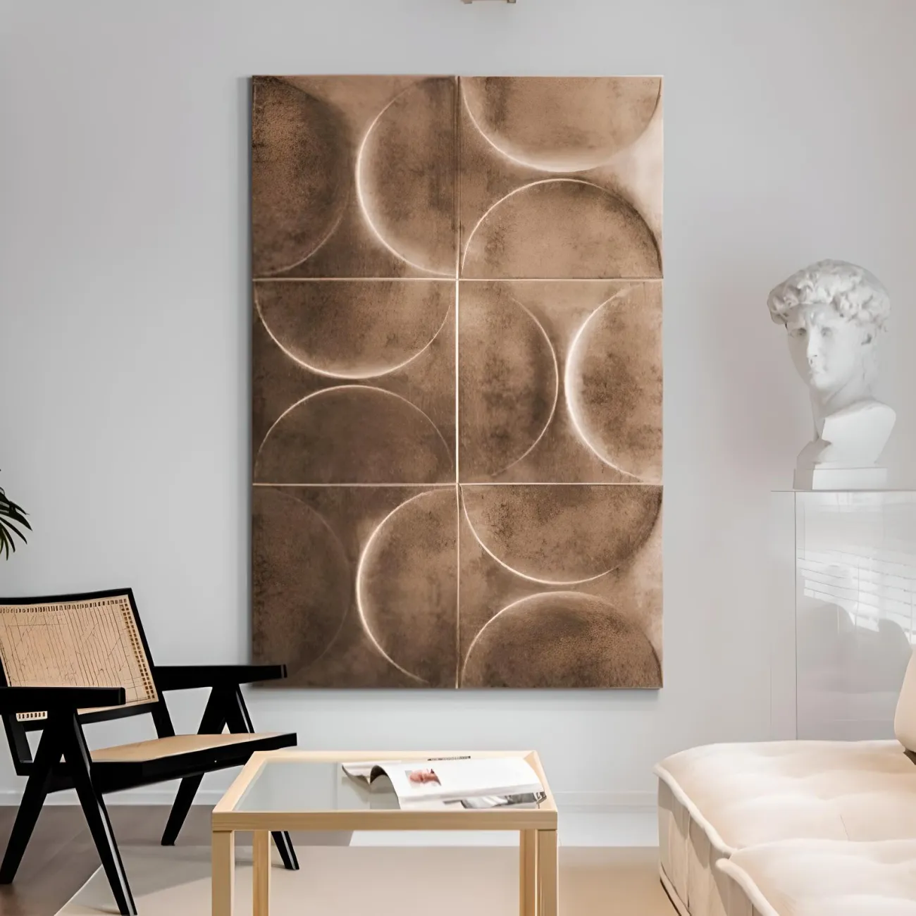 Трехмерная декоративная  дизайнерская картина "Пьяная красавица" 38017-30