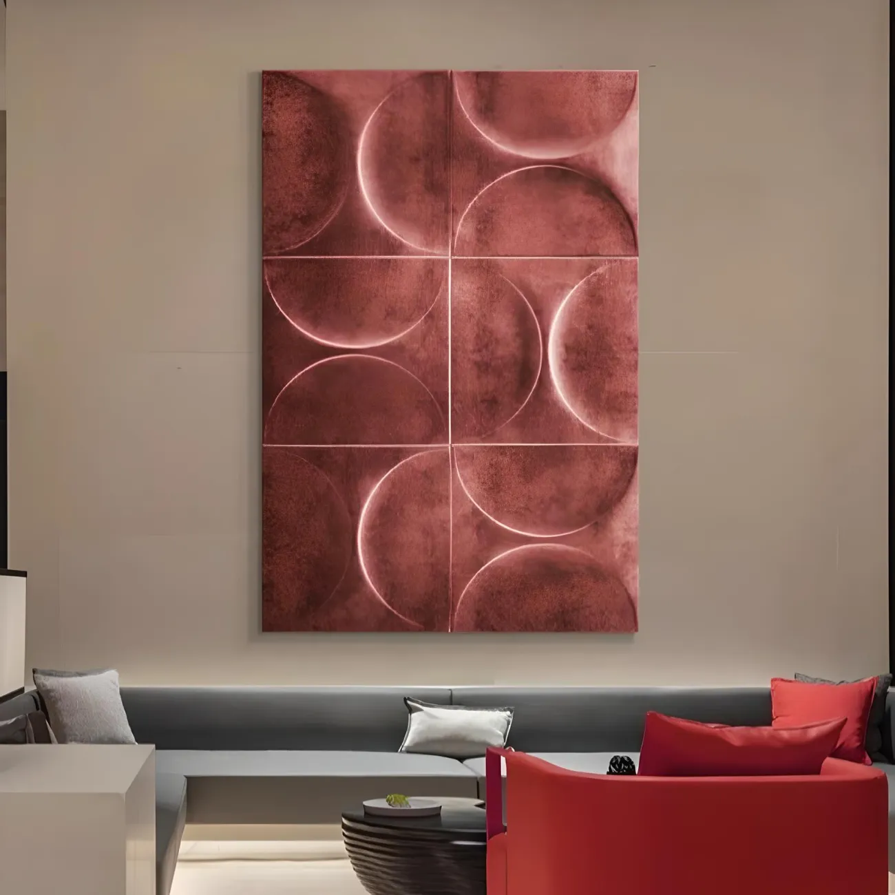 Трехмерная декоративная  дизайнерская картина "Пьяная красавица" 38017-30