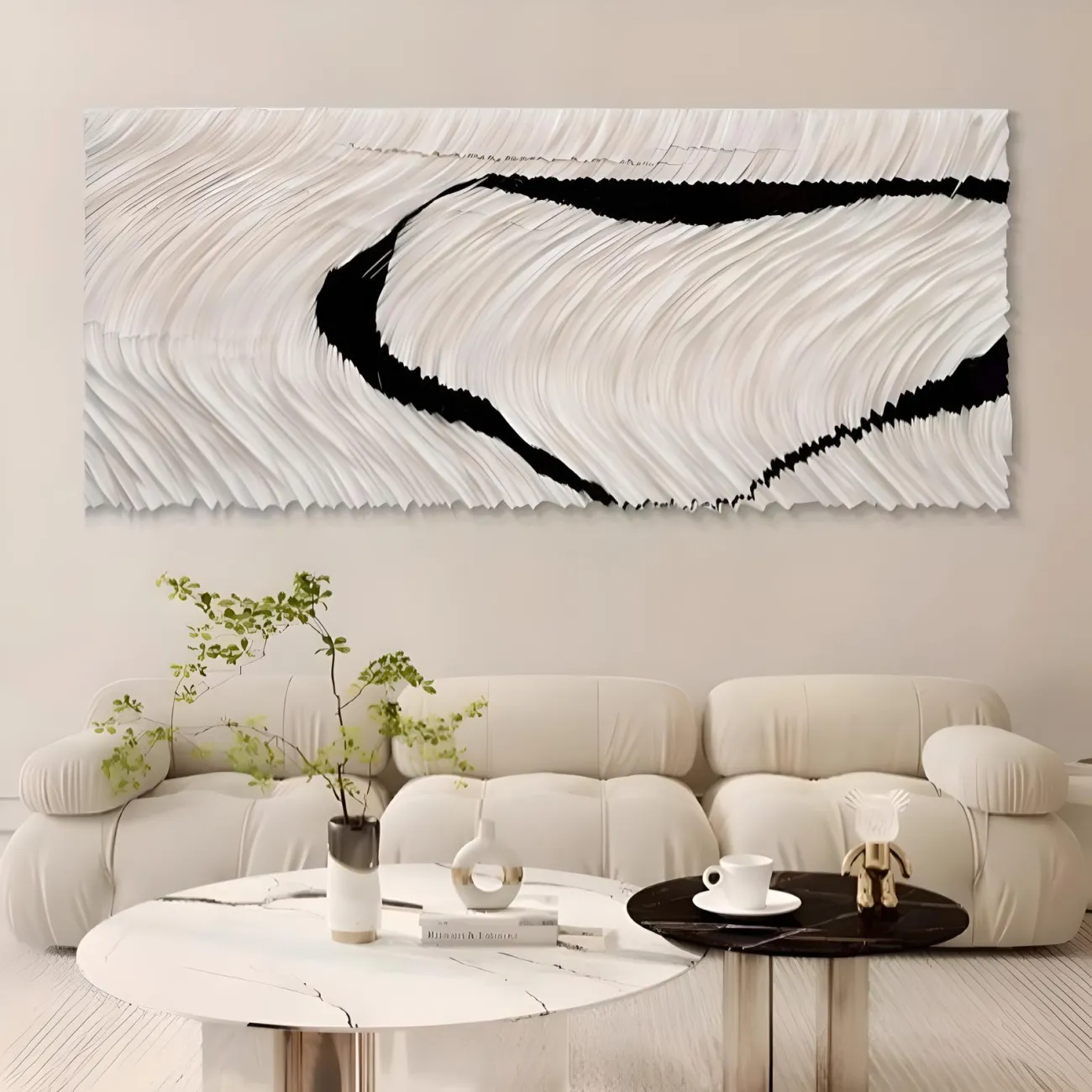 Минималистичная трехмерная бумажная картина "Пьяная красавица" 38018-30