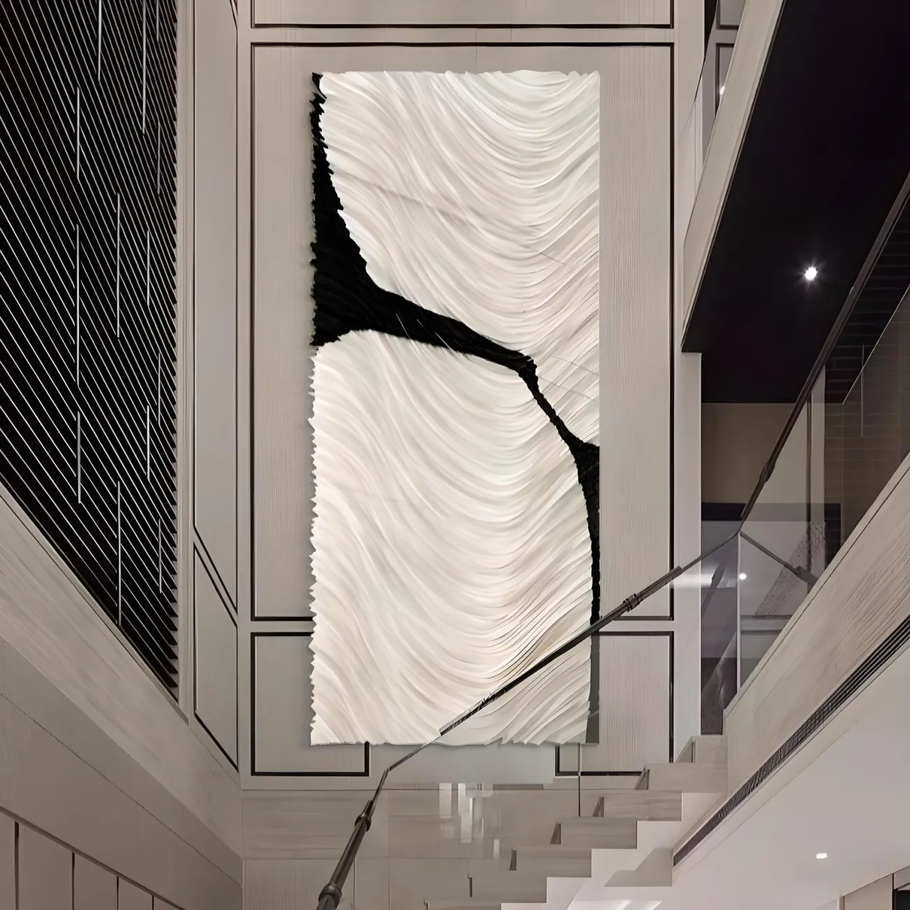 Минималистичная трехмерная бумажная картина "Пьяная красавица" 38018-30