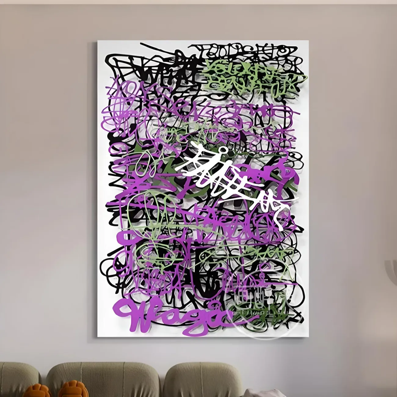 Нишевая креативная трехмерная инсталляция "Пьяная красавица" 38022-30 Нишевая креативная трехмерная инсталляция "Пьяная красавица" 38022-30