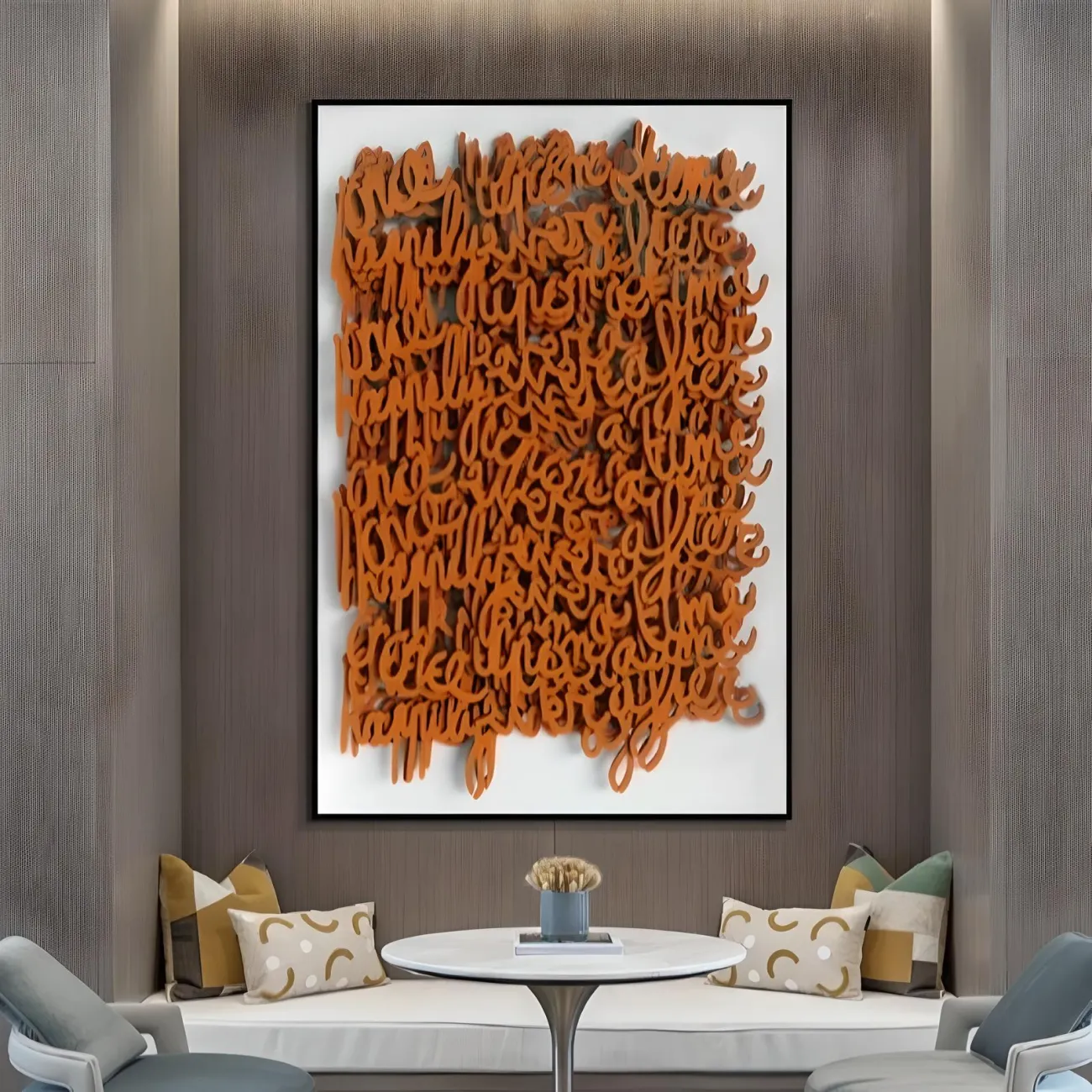 Скандинавская современная трехмерная картина "Пьяная красавица" 38025-30