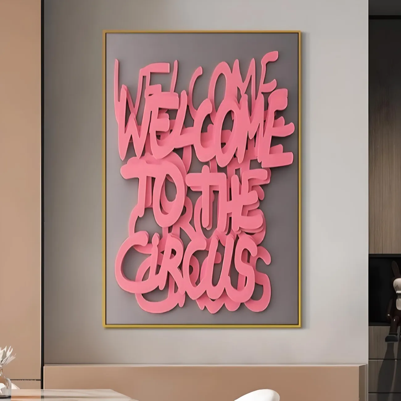 Скандинавская настенная трехмерная картина "Пьяная красавица" 38030-30 Скандинавская настенная трехмерная картина "Пьяная красавица" 38030-30