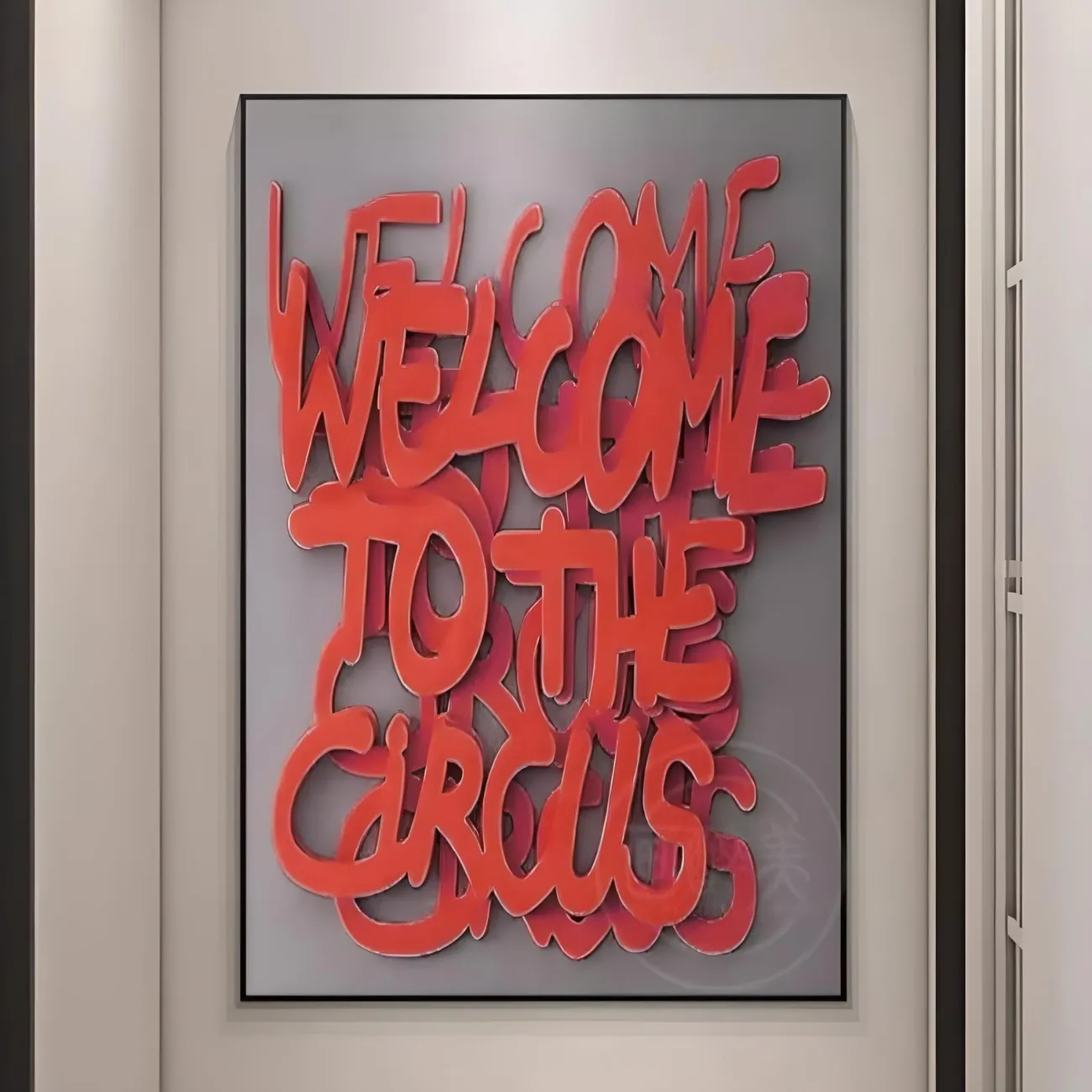 Скандинавская настенная трехмерная картина "Пьяная красавица" 38030-30 Скандинавская настенная трехмерная картина "Пьяная красавица" 38030-30