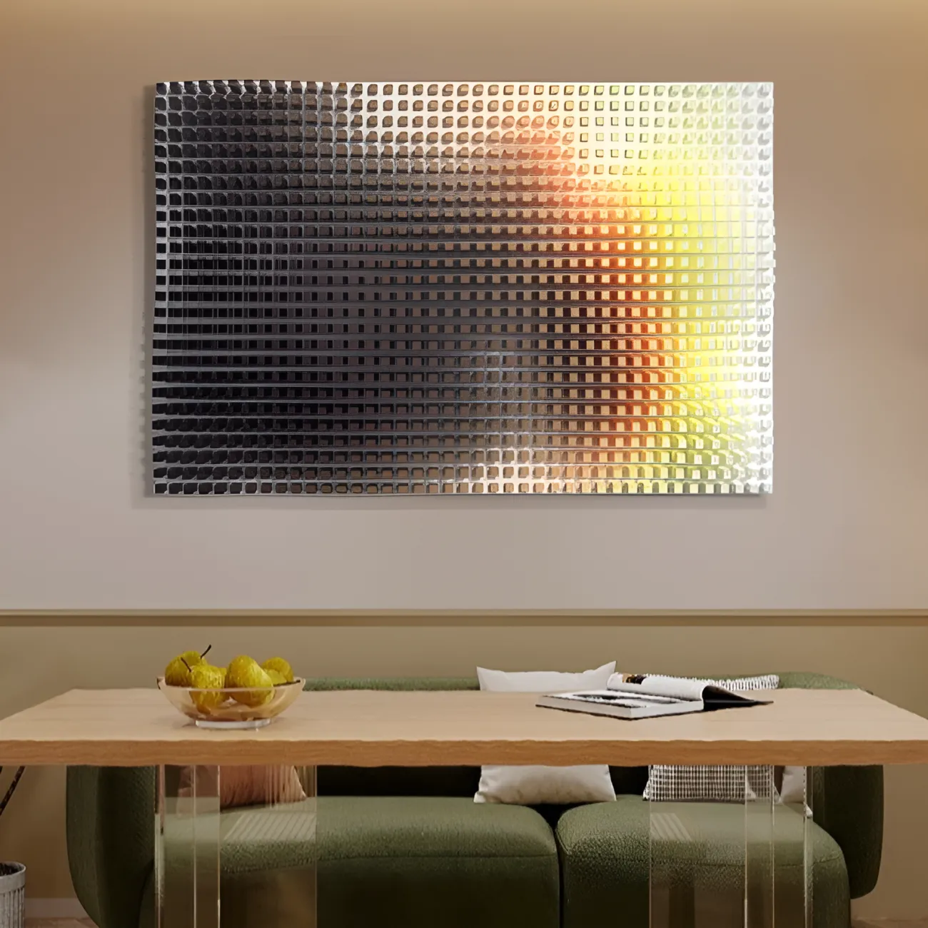 Декоративная градиентная трехмерная картина "Пьяная красавица" 38031-30