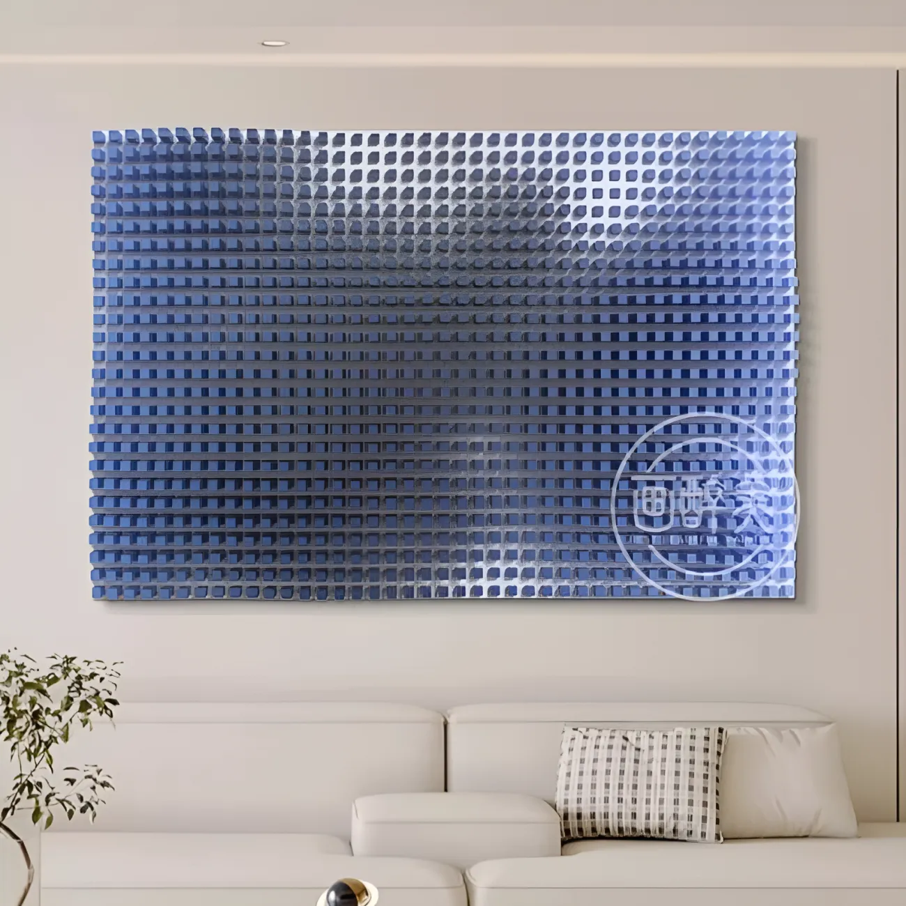 Декоративная градиентная трехмерная картина "Пьяная красавица" 38031-30