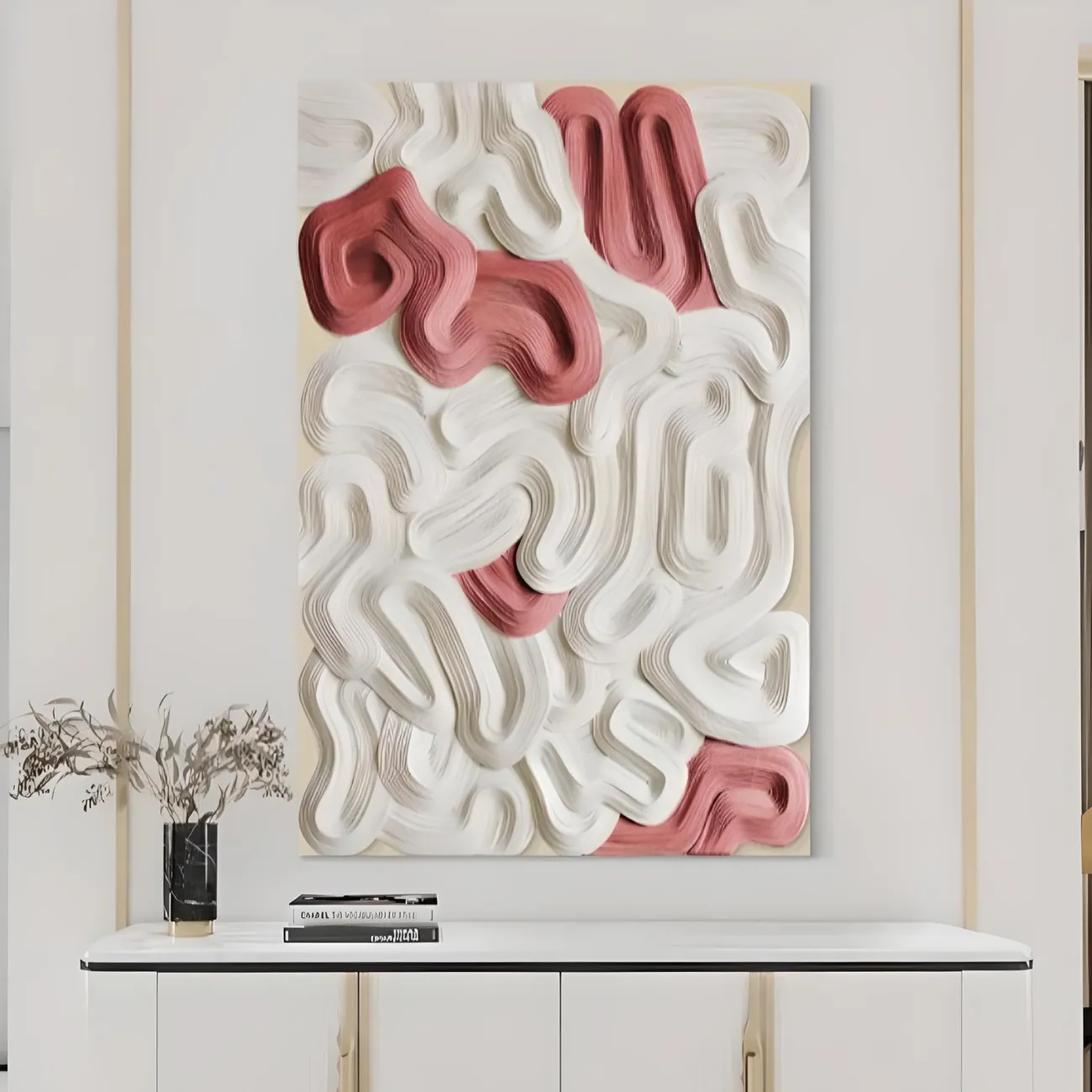 Трехмерная рельефная декоративная картина "Пьяная красавица" 38034-30