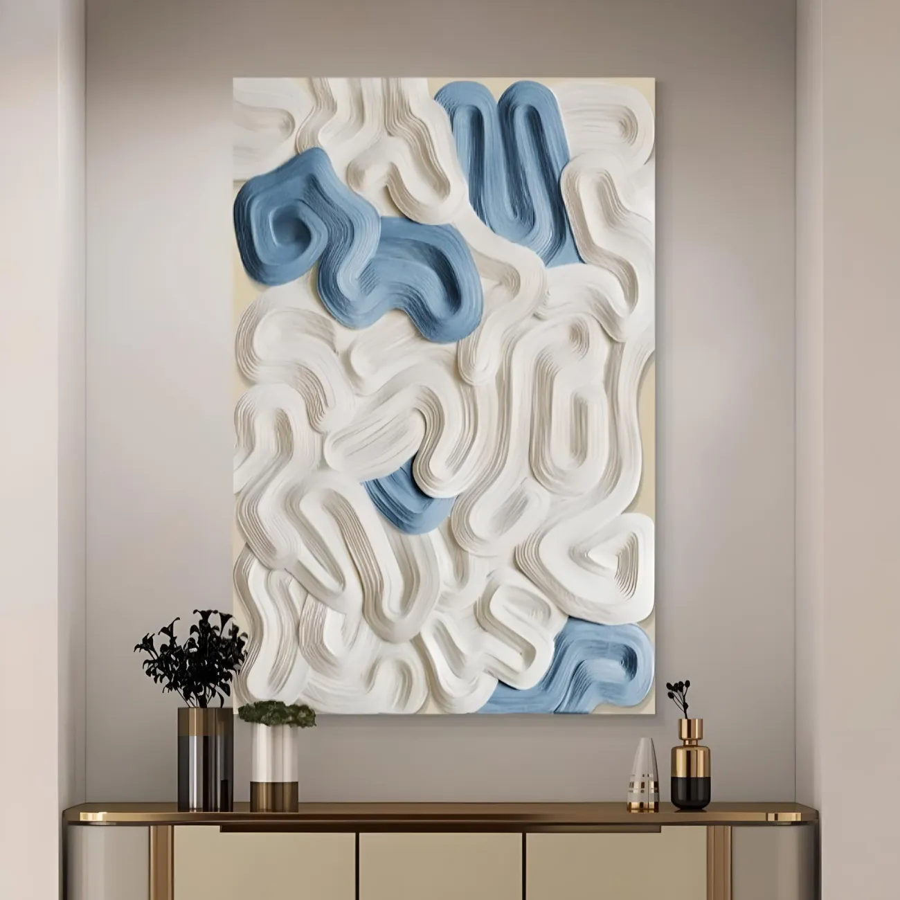 Трехмерная рельефная декоративная картина "Пьяная красавица" 38034-30