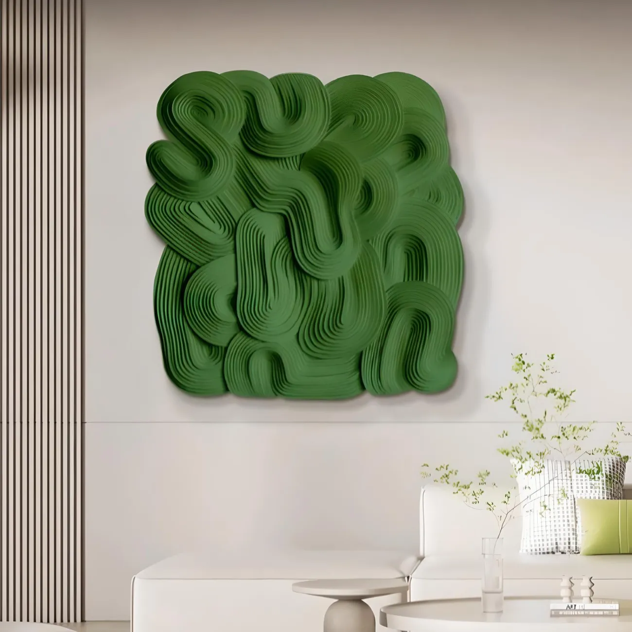 Абстрактная трехмерная рельефная картина "Пьяная красавица" 38037-30