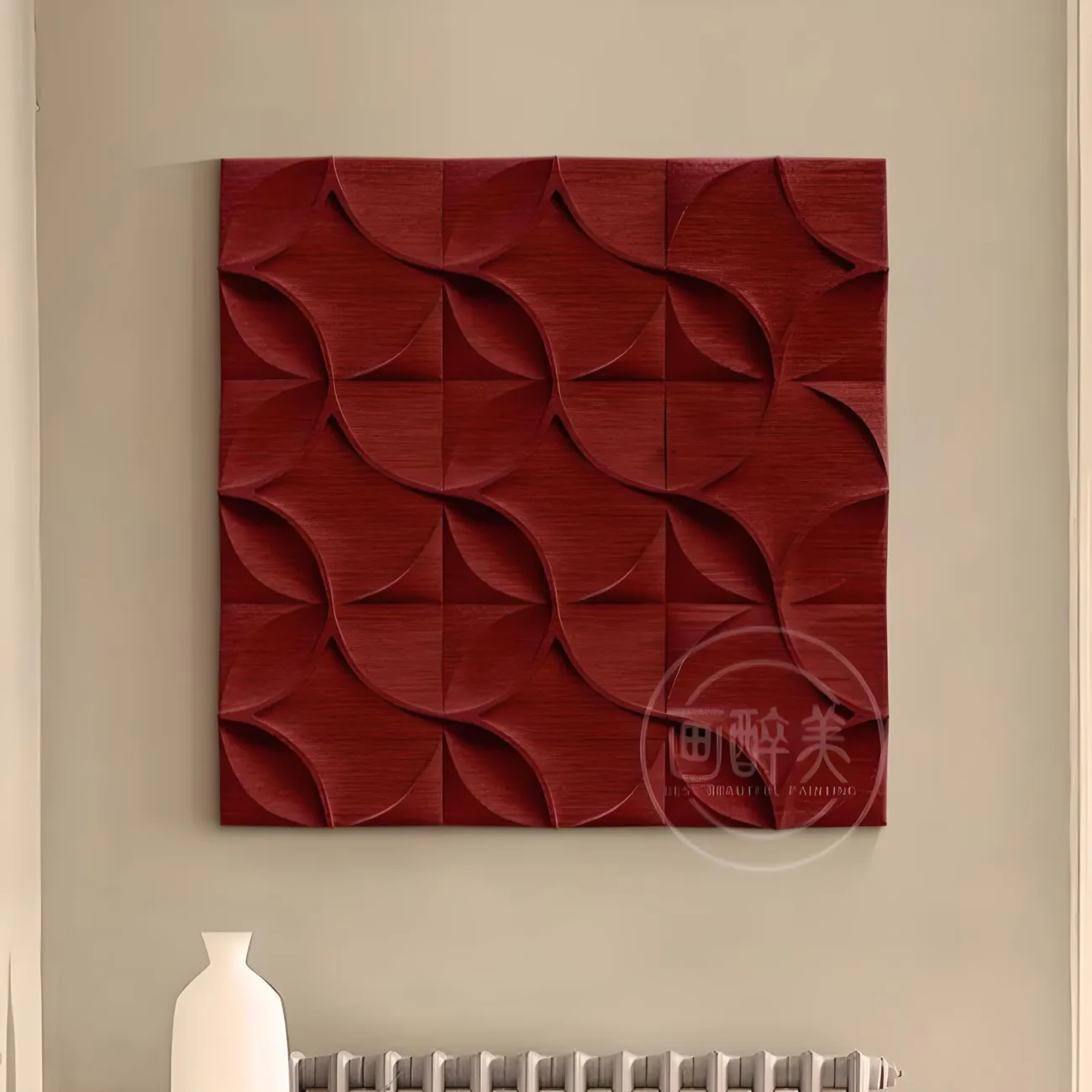 Современная абстрактная трехмерная картина "Пьяная красавица" 38038-30