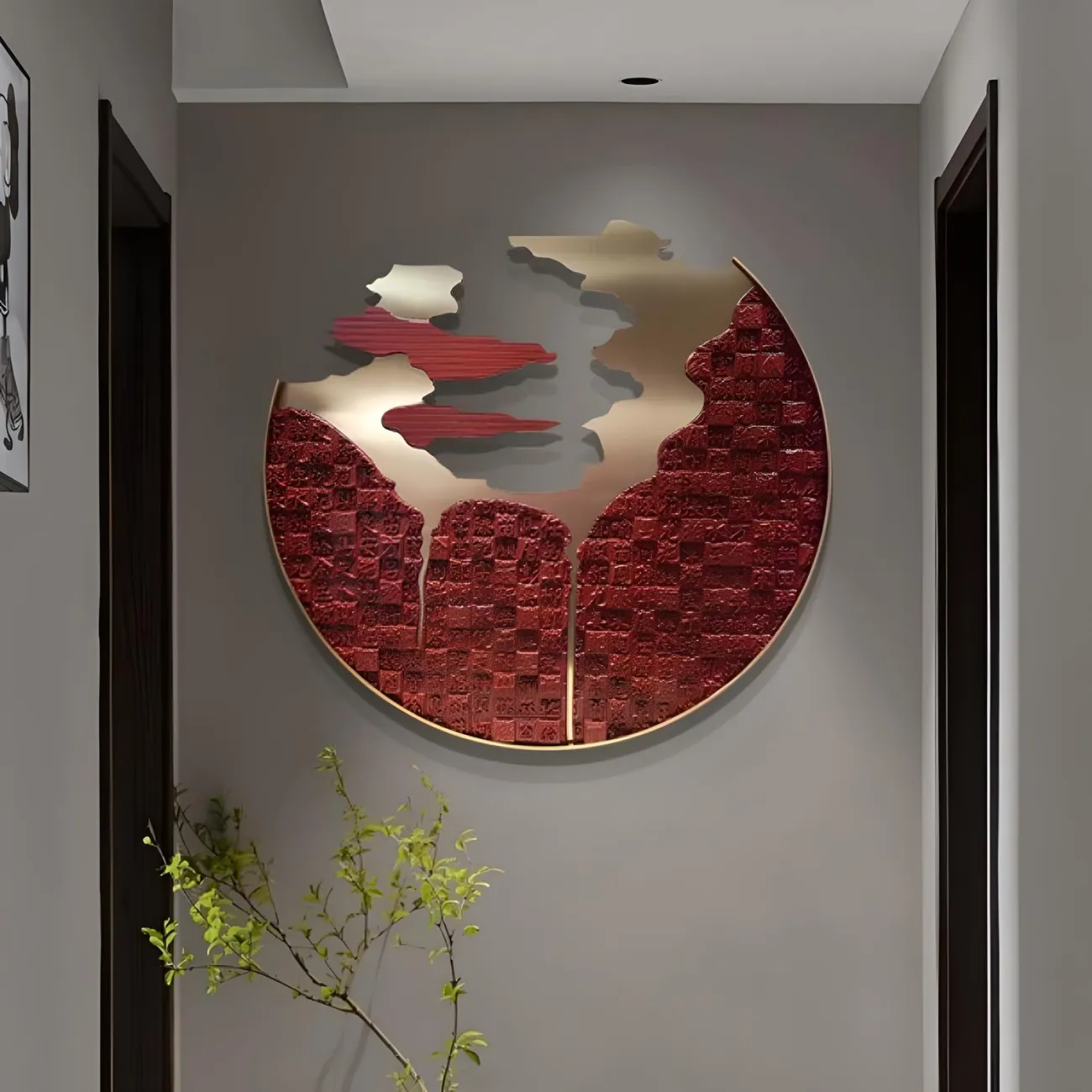 Высококачественная трехмерная картина "Пьяная красавица" 38041-30