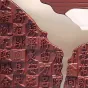 Высококачественная трехмерная картина "Пьяная красавица" 38041-30