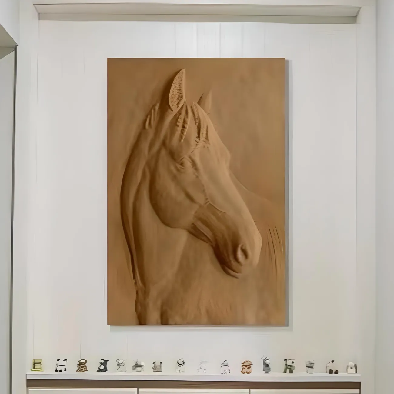 Креативная трехмерная картина "Лошадь к успеху" 38042-30