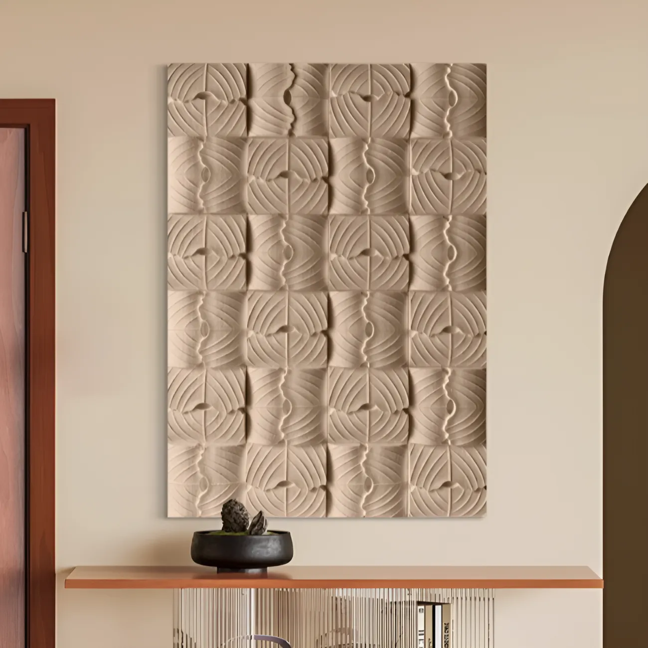 Однотонная минималистичная декоративная картина "Пьяная красавица" 38050-30 Однотонная минималистичная декоративная картина "Пьяная красавица" 38050-30