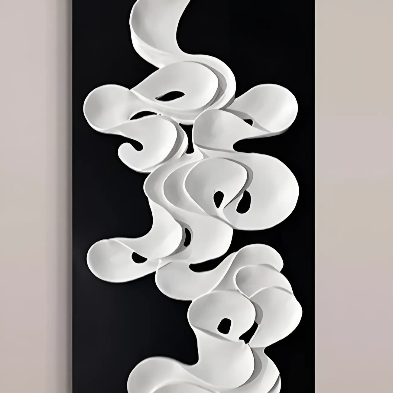 Скандинавская декоративная трехмерная картина "Пьяная красавица" 38056-30