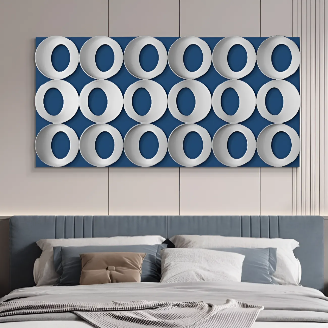 Роскошная геометрическая трехмерная картина "Пьяная красавица" 38057-30