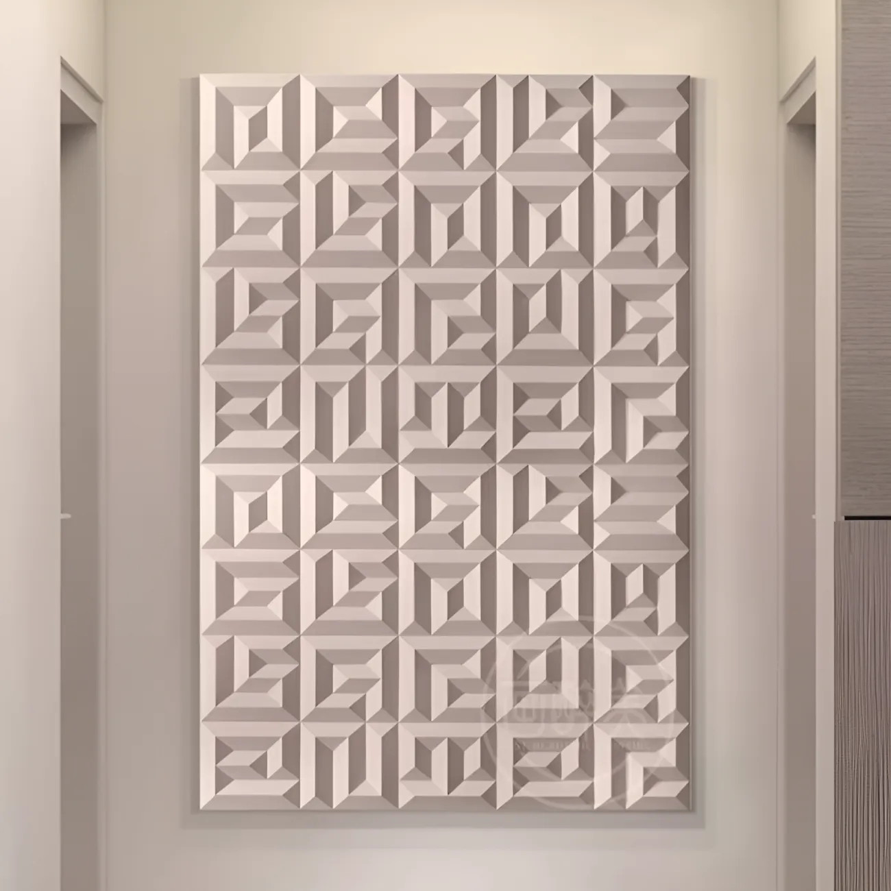 Минималистская трехмерная картина "Пьяная красавица" 38058-30