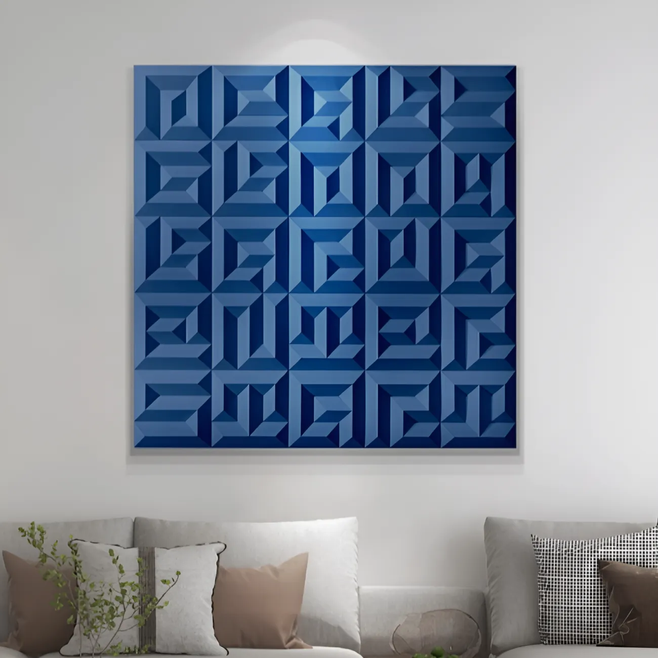 Минималистская трехмерная картина "Пьяная красавица" 38058-30