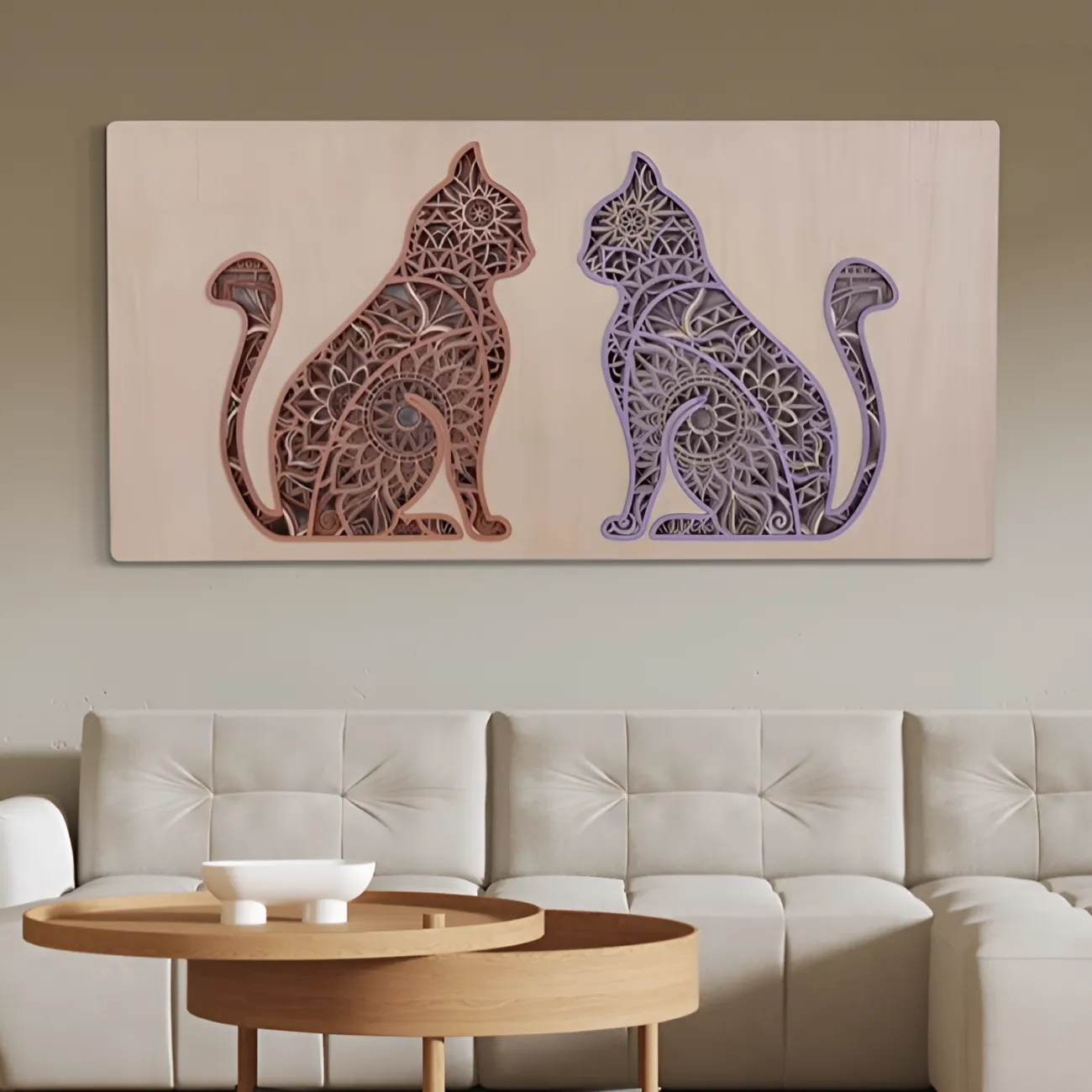 Трехмерная многослойная картина "Пьяная красавица" 38059-30