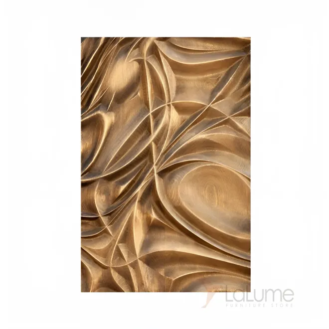 Трехмерная рельефная абстрактная фреска "Тихий ветер" 38061-30