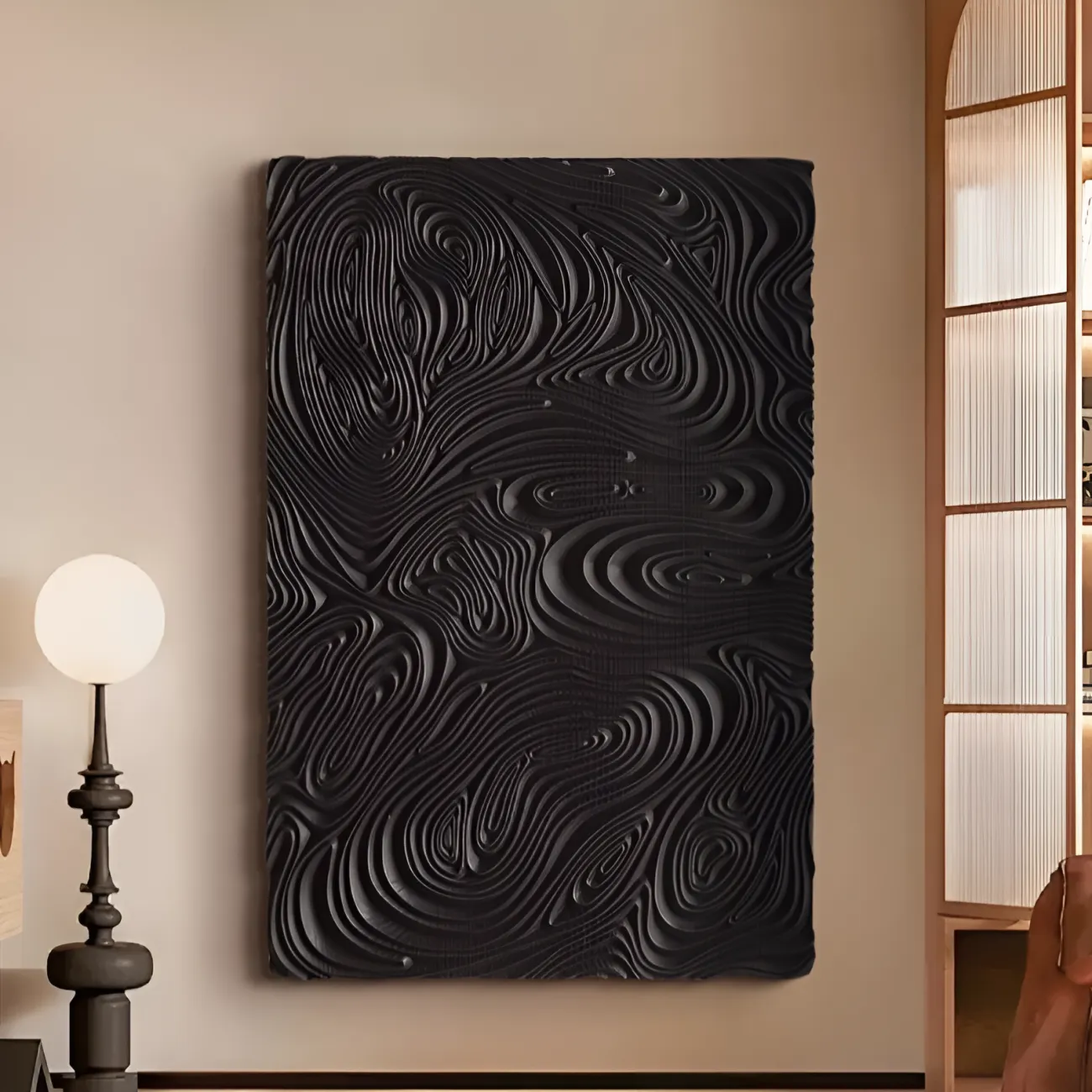 Высокоуровневая рельефная картина "Пьяная красавица" 38081-30