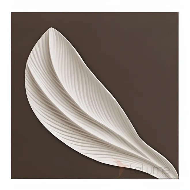 Трехмерная абстрактная картина "Пьяная красавица" 38085-30 в стиле Ваби-саби