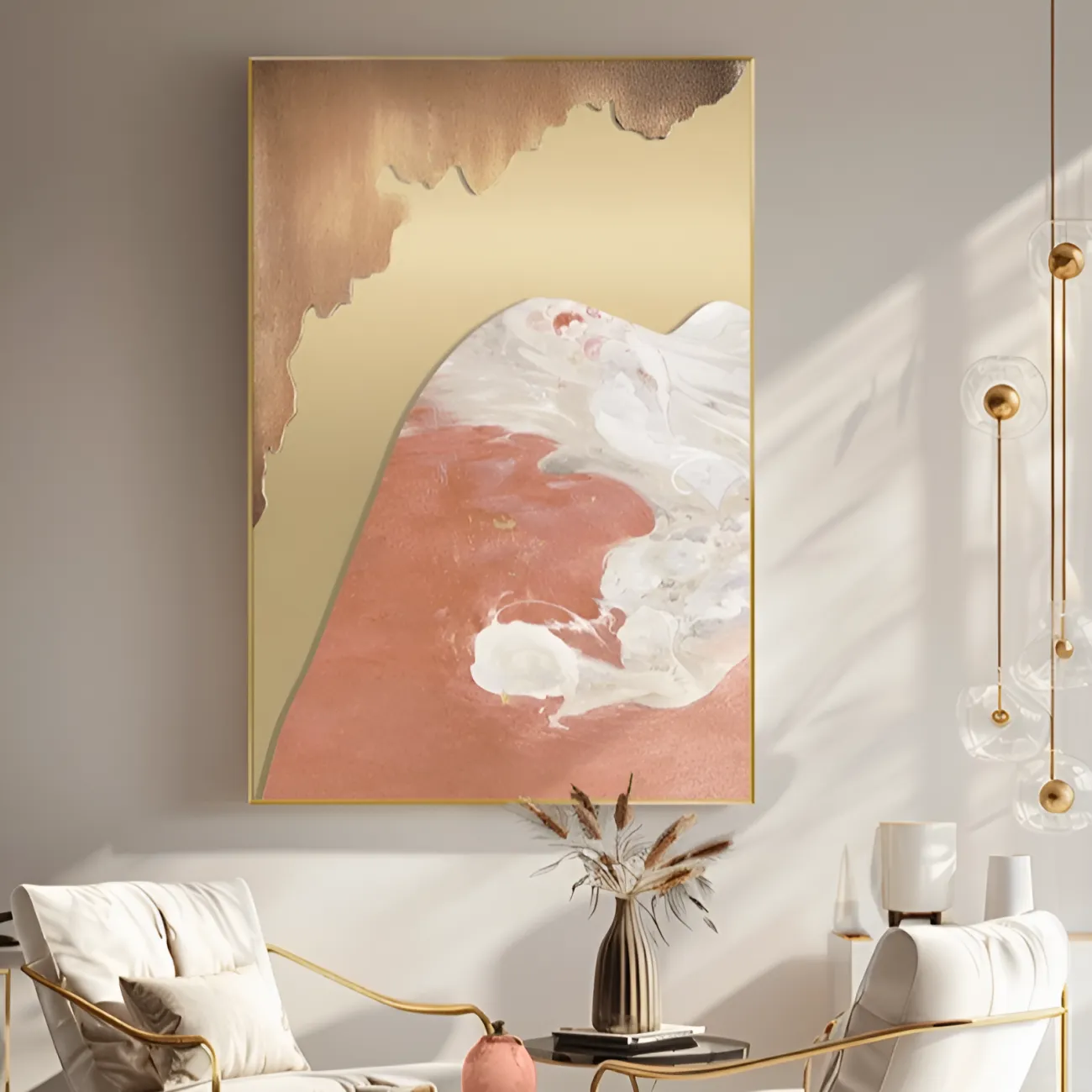 Легкая роскошная рельефная картина "Пьяная красавица" 38089-30 Легкая роскошная рельефная картина "Пьяная красавица" 38089-30