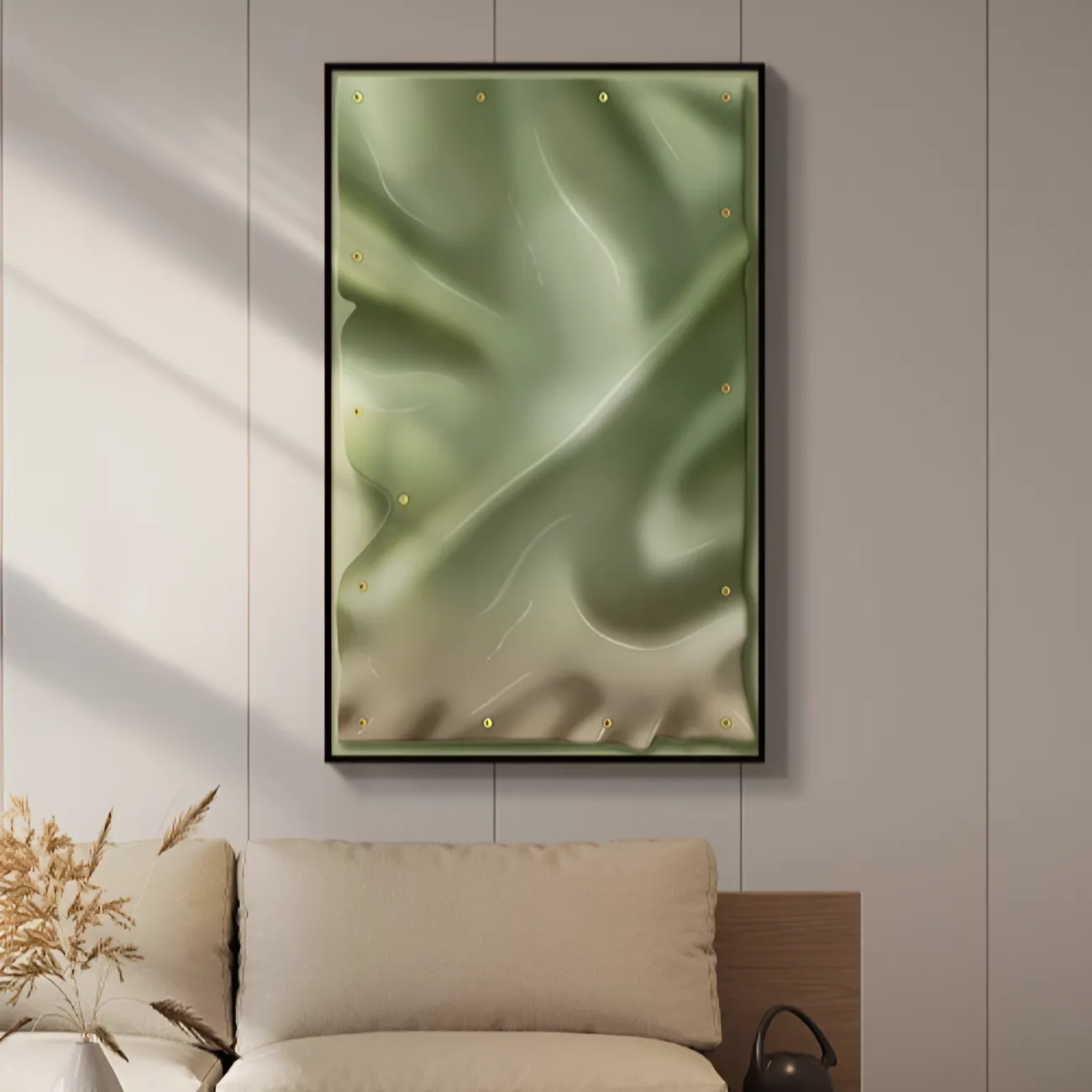 Современная светлая абстрактная картина "Пьяная красавица" 38090-30