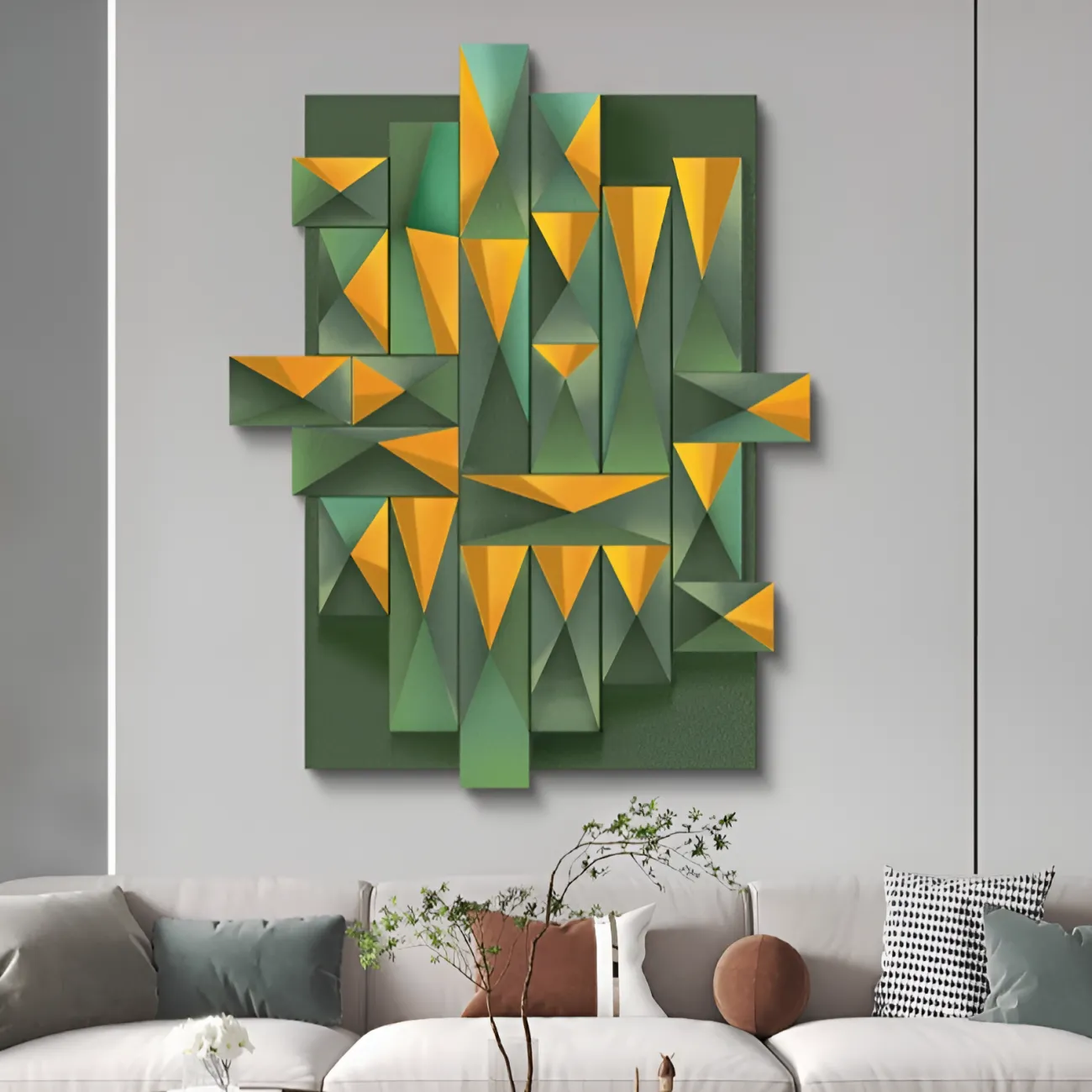 Трехмерная геометрическая цветовая картина "Пьяная красавица" 38091-30 Трехмерная геометрическая цветовая картина "Пьяная красавица" 38091-30