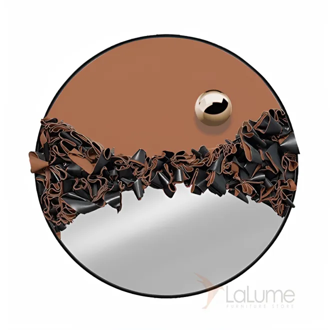 Элегантная круглая декоративная картина "Пьяная красавица" 38092-30