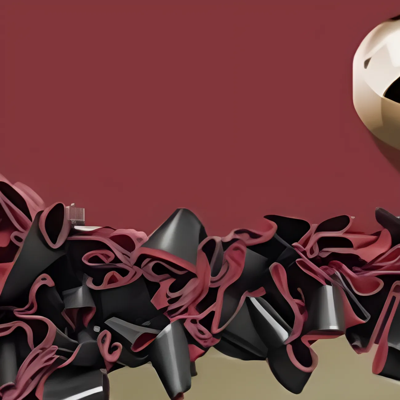 Элегантная круглая декоративная картина "Пьяная красавица" 38092-30