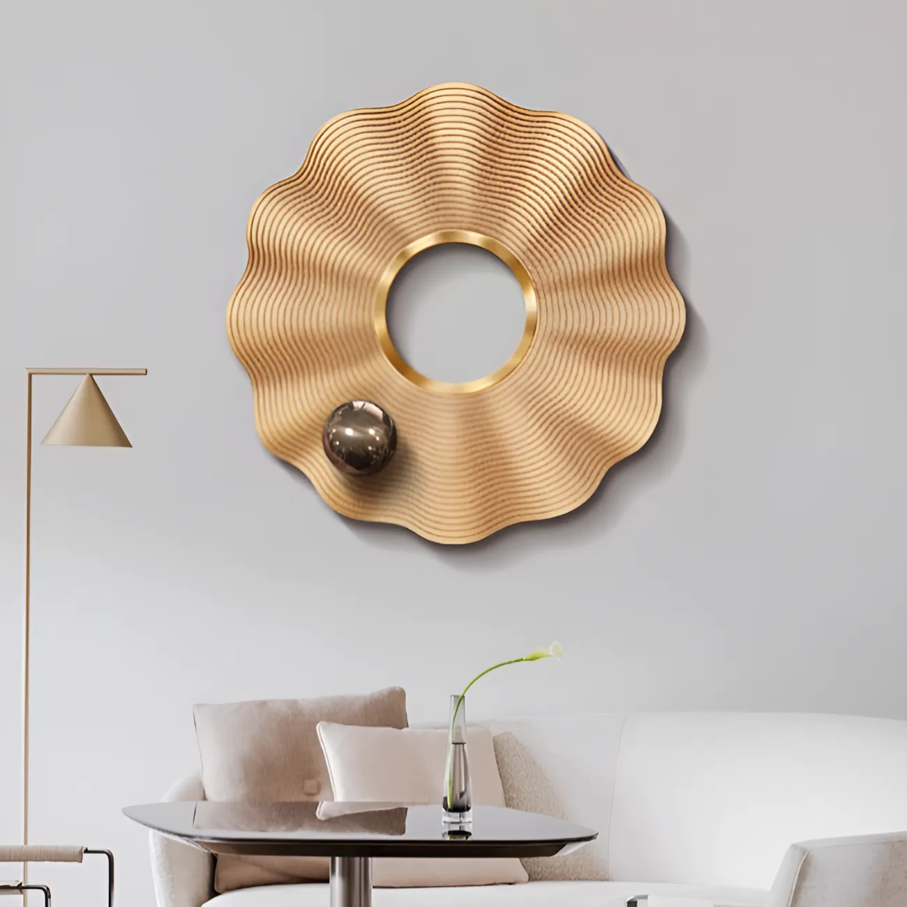 Современная минималистичная декоративная картина "Пьяная красавица" 38094-30