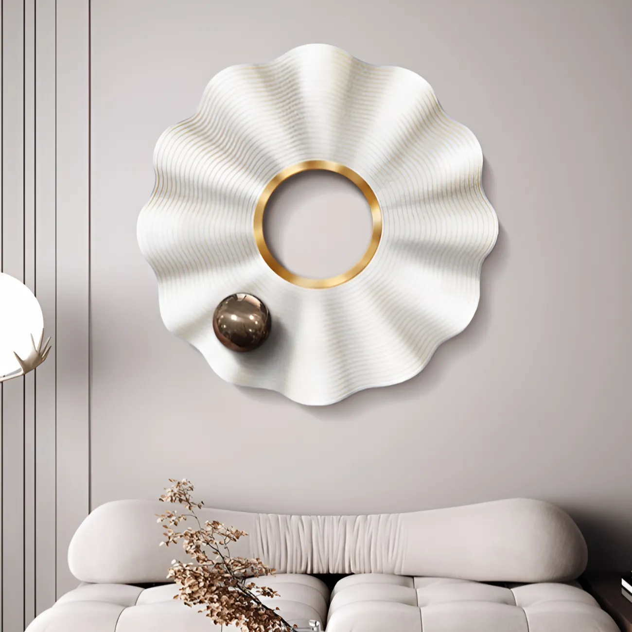 Современная минималистичная декоративная картина "Пьяная красавица" 38094-30