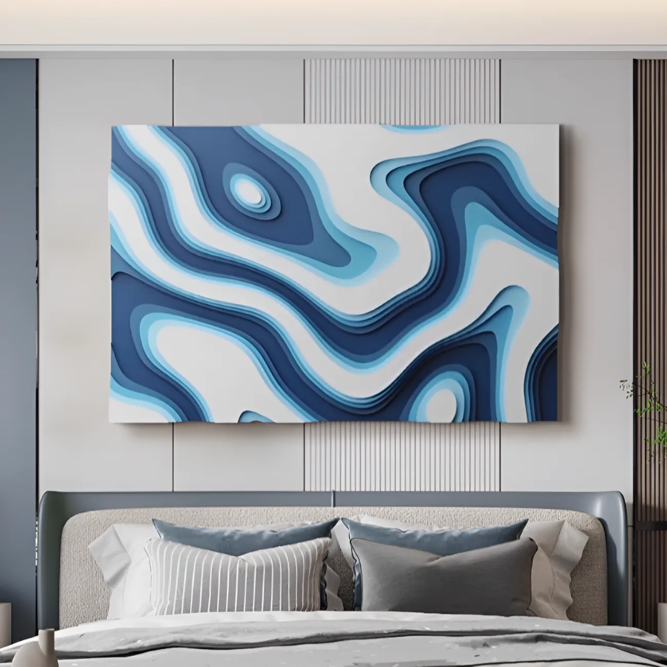 Современная абстрактная декоративная картина "Пьяная красавица" 38107-30