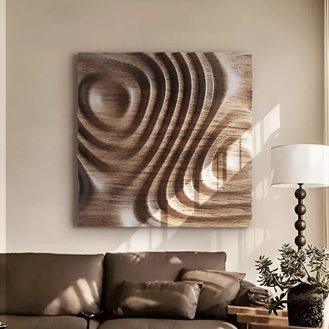 Декоративная  трехмерная резная картина "Пьяная красавица" 38111-30