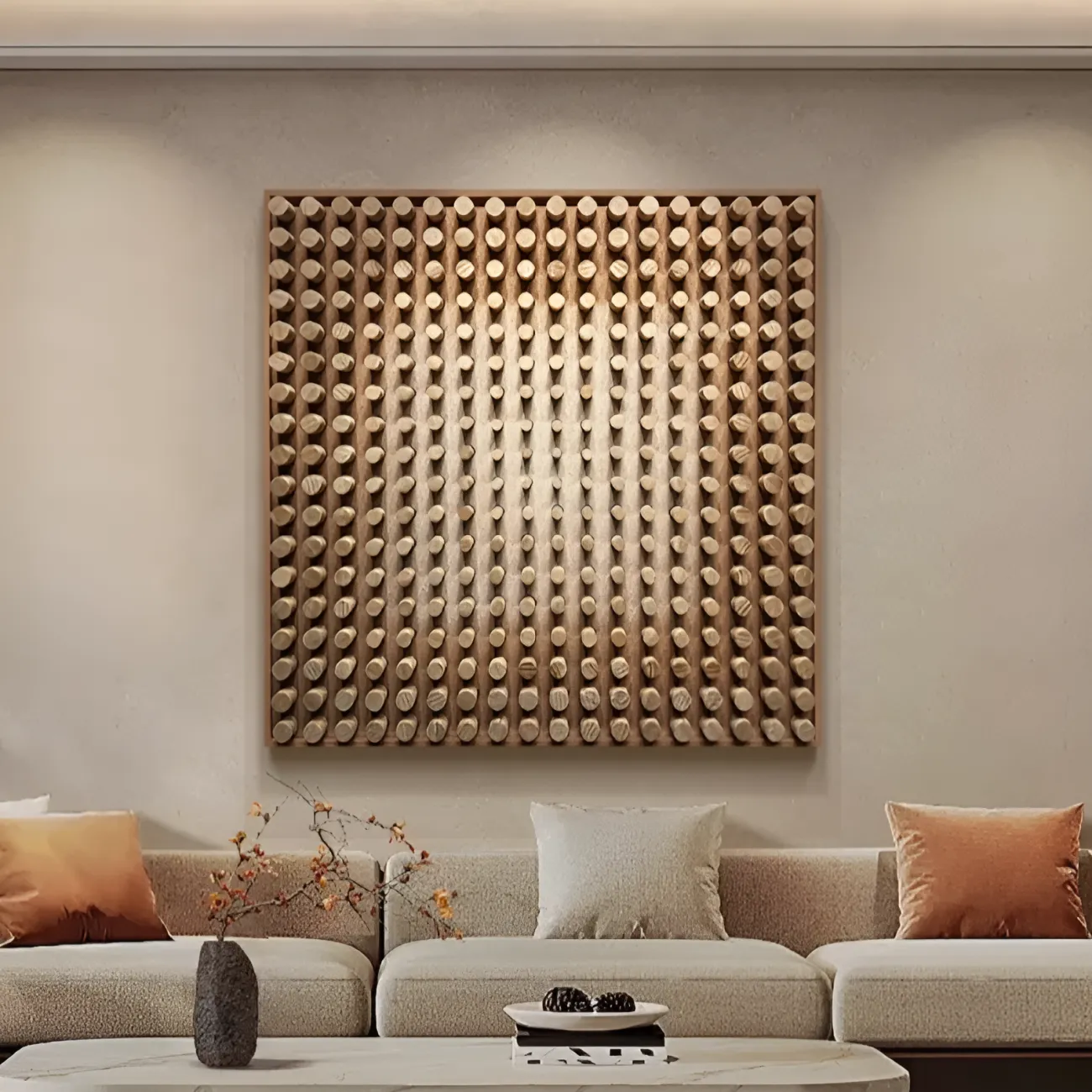 Декоративная резная картина "Пьяная красавица" 38117-30