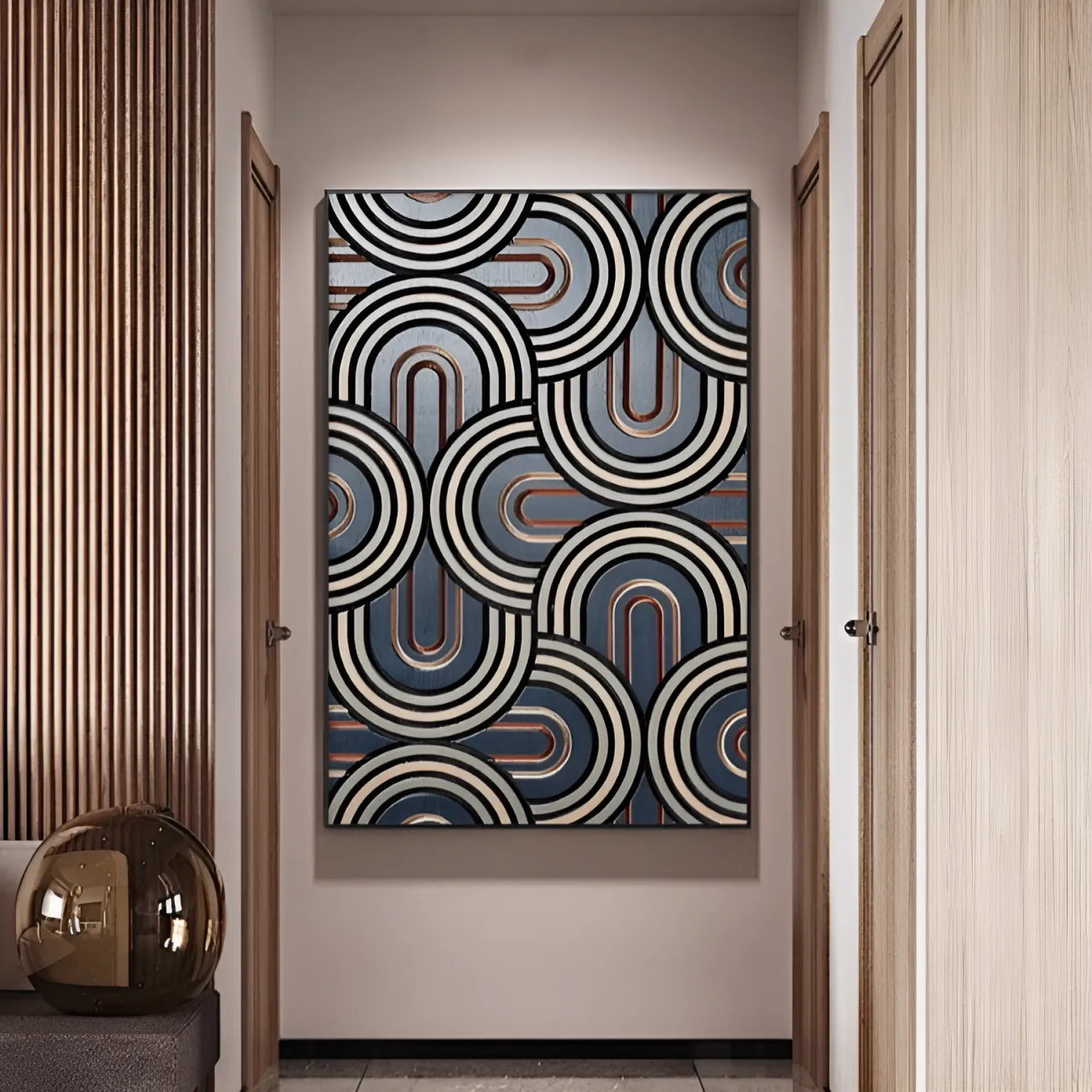 Трехмерная рельефная картина "Пьяная красавица" 38118-30 в средневековом стиле