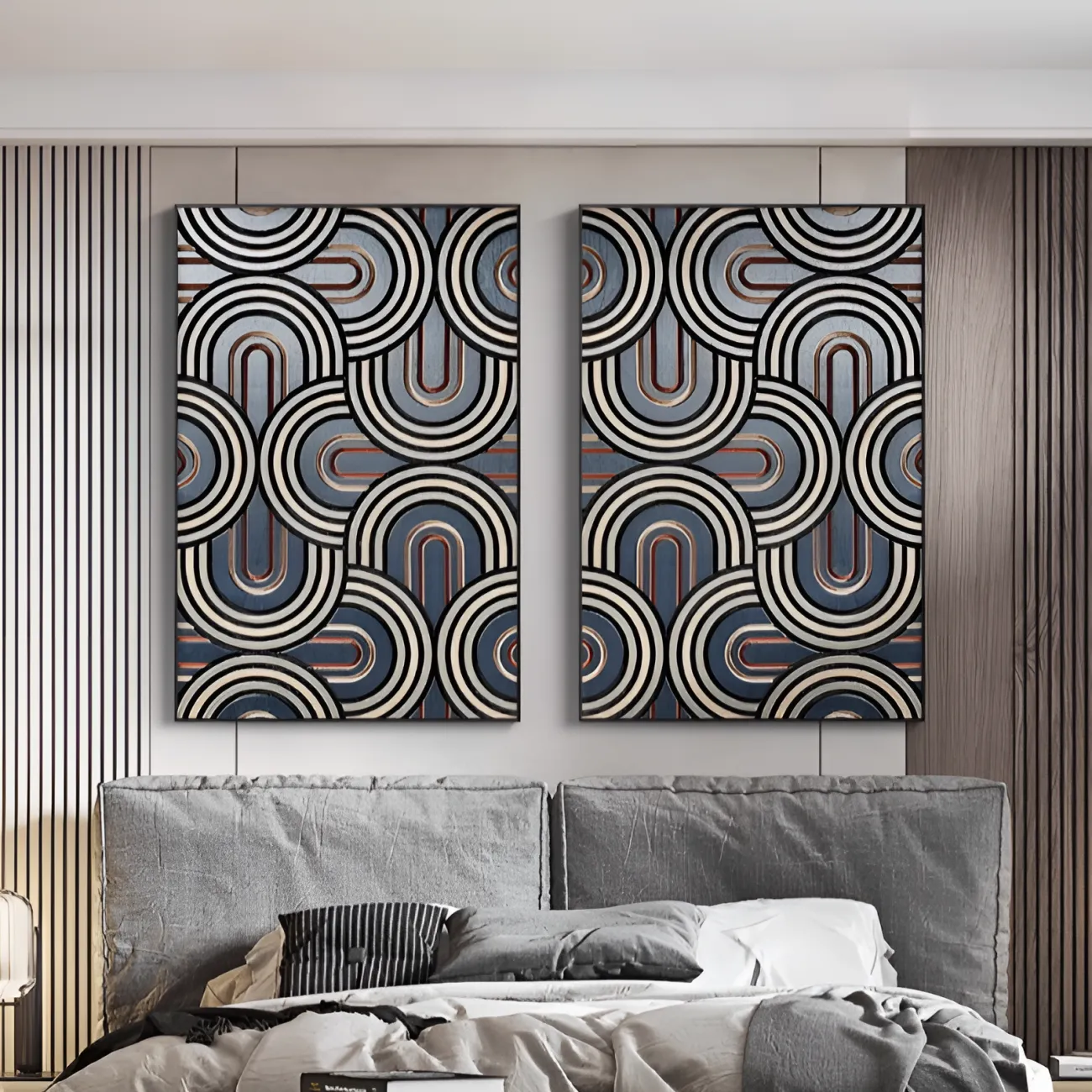 Трехмерная рельефная картина "Пьяная красавица" 38118-30 в средневековом стиле