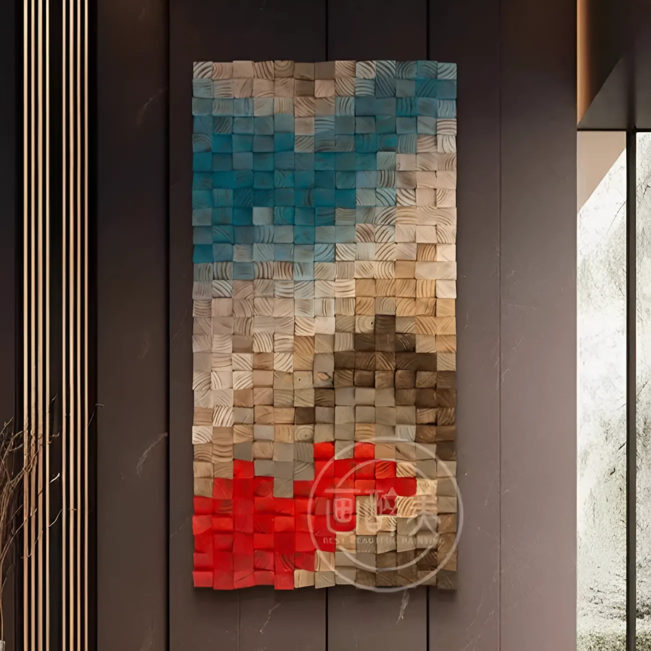 Современная креативная трехмерная картина "Пьяная красавица" 38121-30